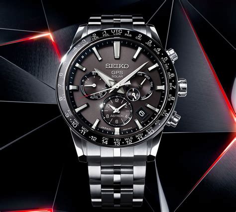 Seiko is one of the few fully integrated watch manufactures. Seiko SSH003J1 Astron titanium Horloge Dualtime Solar