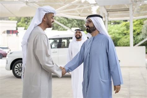 Uae Leaders Sheikh Mohamed Bin Zayed Al Nahyan Sheikh Mohammed Bin