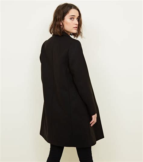 Black Single Breasted Formal Coat New Look Formal Coat Black Singles New Look