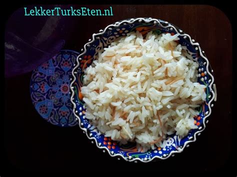 Turkish Pilav With Vermicelli Turkse Rijst Met Vermicelli PILAV