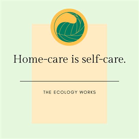 The Ecology Works 30 Day Home Care Challenge