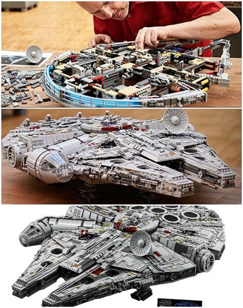 Lego Star Wars Ultimate Millennium Falcon Kit With Over 7500 Pieces