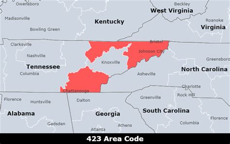 423 Area Code Location Time Zone Is Area Code 423 Scams