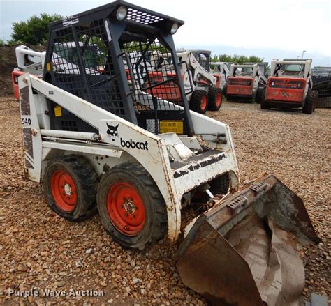 Bobcat 540 Skid Steer In Olathe Ks Item Em9554 Sold Purple Wave