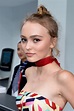 Lily-Rose Depp’s Makeup and Topknot at Chanel Spring 2016 Front Row | Vogue