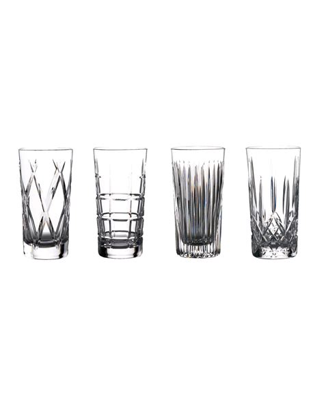 Waterford Crystal Gin Journey Highball Glasses Set Of 4 Modesens