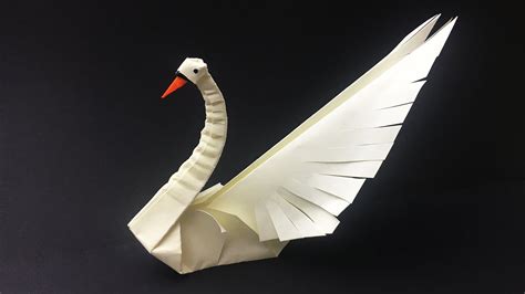 How To Make A Paper Swan Easy 3d Origami Swan Tutorial Diy Paper