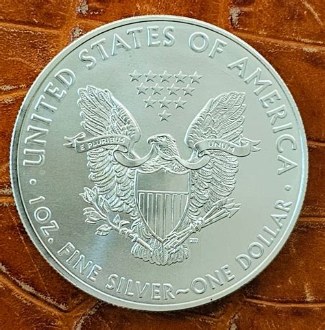 2021 American 1 Oz Silver Eagle 1 Coin 999 Fine Silver Bu Type 1 In