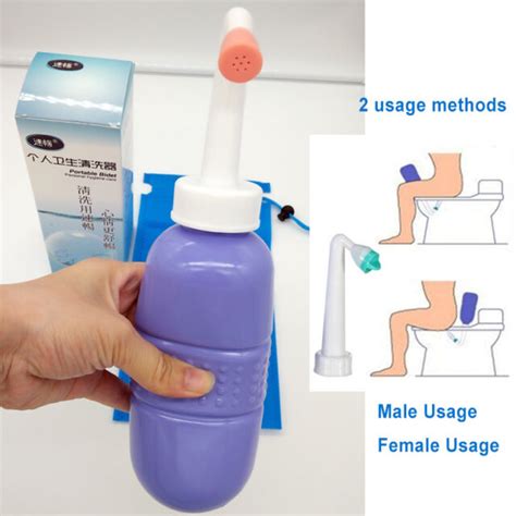 450ml Portable Bidet Cleaner Female Vaginal Ass Washing Device Clean