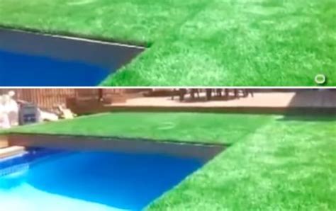 Retractable Grass Covered Swimming Pool Craziest Gadgets Pinterest