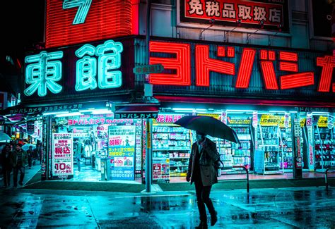 Wallpaper Cyberpunk Tokyo Japan Rain X Wallsource Hd Wallpapers