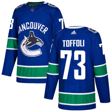 Most famous person in @tytoff16 phone? Youth Tyler Toffoli Vancouver Canucks Adidas ized Home ...