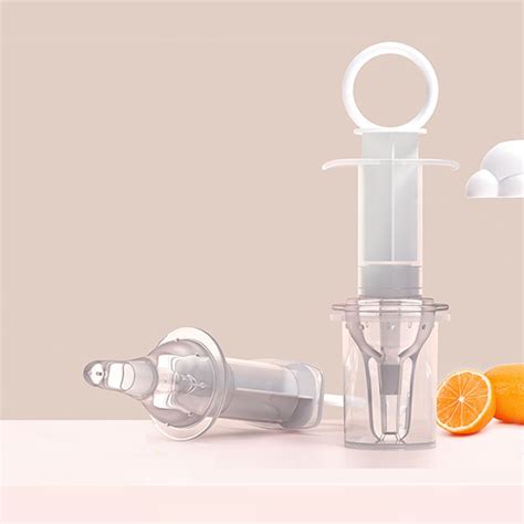 Baby Kids Smart Medicine Dispenser Transparent Needle Feeder Squeeze