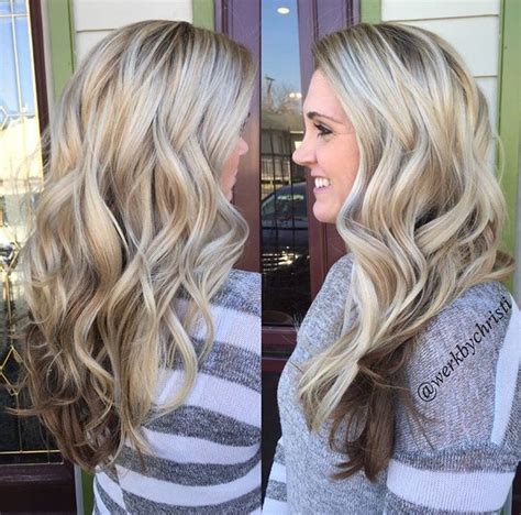 Although women who are born with this hair color can have different tones, one of the most common is light blonde. Cold tone blonde with brown underneath! @werkbychristi ...