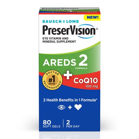 Bausch Lomb Launches Preservision Areds 2 Formula Soft Gels Plus