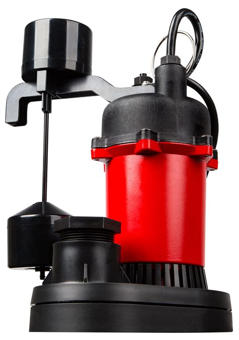 Red Lion Rl Sp V Volt Hp Gph Aluminum And Thermoplastic Sump Pump With Vertical
