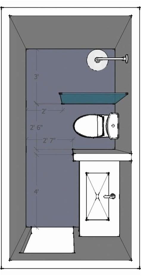 5 X 7 Bathroom Layout Awesome 5 X 7 Bathroom Layout And Small Bathroom