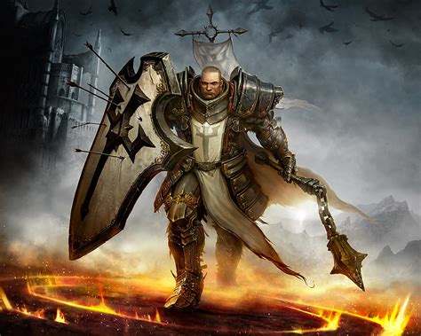 1280x1024 Resolution Crusader Diablo 3 1280x1024 Resolution Wallpaper