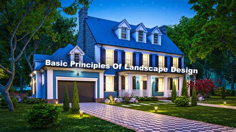 Basic Principles Of Landscape Design The Pinnacle List