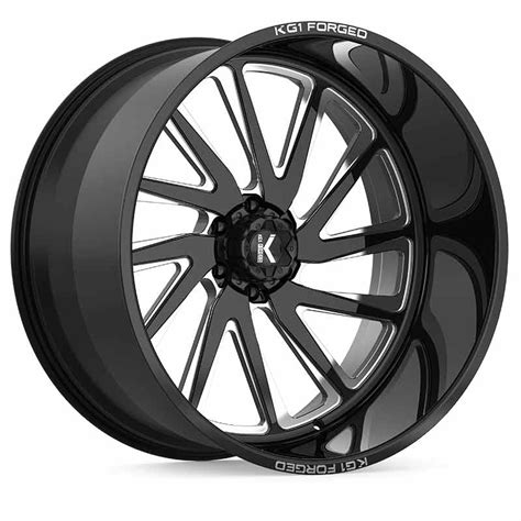 Kg1 Forged Vile Kf004 Blackmilled 26x16 Wheel Kf004261688gpm R Xdp