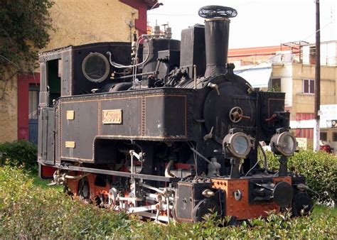 Old Steam Locomotive Photo From Diakopto In Achaia