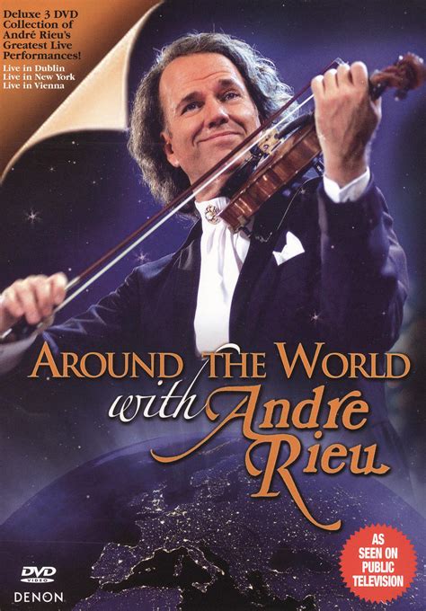 Best Buy Andre Rieu Around The World With Andre Rieu 3 Discs Dvd