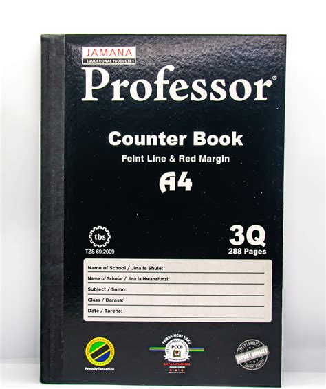 Counter Book 3q Professor