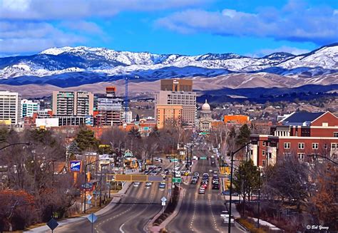 Boise Idaho Estados Unidos Da América Enciclopédia Global
