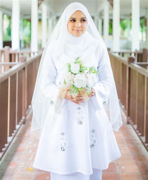 17 Baju Nikah Simple And Elegen Yang Sesuai Untuk Ratu Sehari Malay