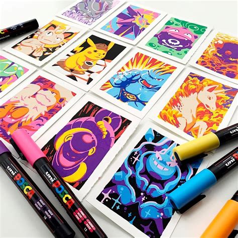 Datmattmiles Is Illustrating Vibrant And Bold Pictures Of Pokemon