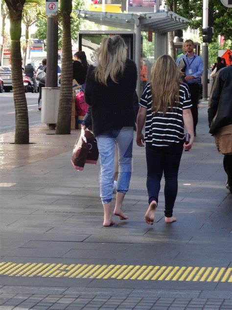 Street Barefoot Nz 2 Barefooters 6 Of 6 By Barefootgirls1