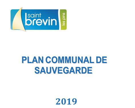 Plan Communal De Sauvegarde