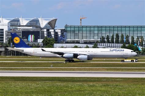 D Aiha Lufthansa Airbus A340 642 Muc 21052018 Flugzeug Bildde