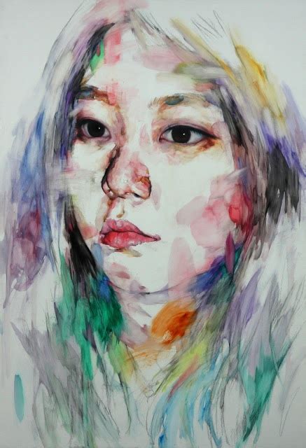 신광호 Shin Kwangho Portrait Painting Watercolor Portraits Painting
