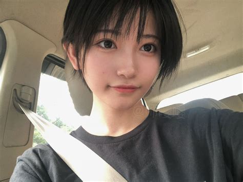 Asian Cute Petty Girl Korean Short Hair Girls Pin Hair Short