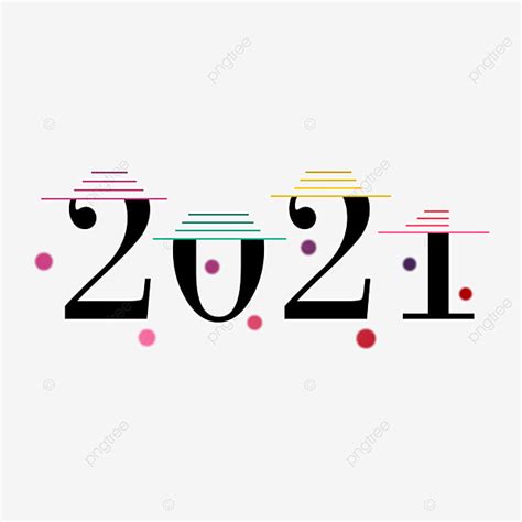 New Year Clipart Hd Png Design With Writing Art In The New Year 2021