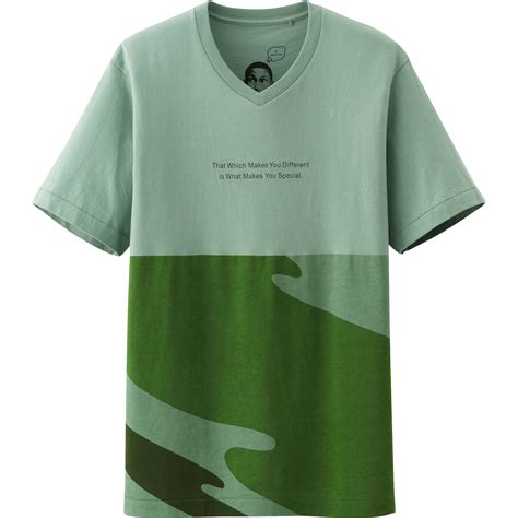 Uniqlo Men I Am Other Graphic Short Sleeve T Shirt In Green For Men Lyst
