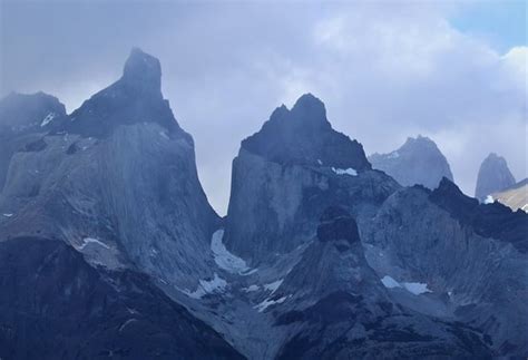 Cordillera Paine Mountain Range Torres Del Paine National Park