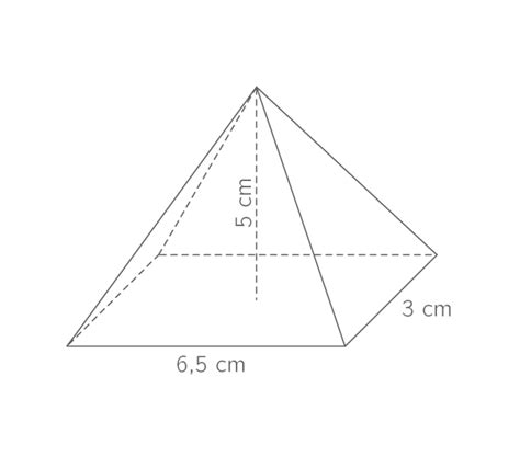 Calculer Le Volume Dune Pyramide à Base Rectangulaire 4e Exercice