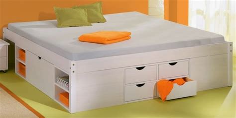 The bed has got two drawers for storage, along the long side of the. 10 Ideas for double bed with storage drawers and boxes