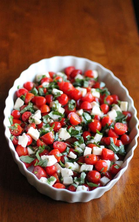 Italian Caprese Chopped Salad Summer Potluck Dishes Potluck Dishes