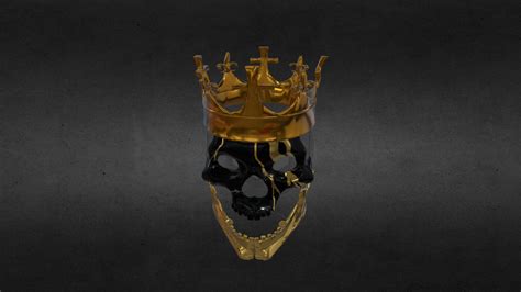Watch Dogs Legion Mask Golden Skull Buy Royalty Free 3d Model By