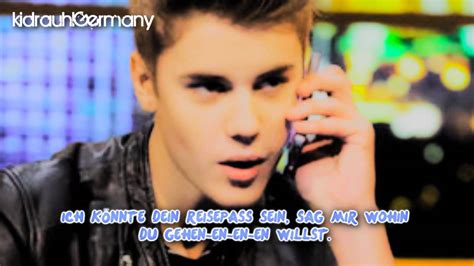 Justin Bieber Out Of Town Girl [german Translation] Youtube