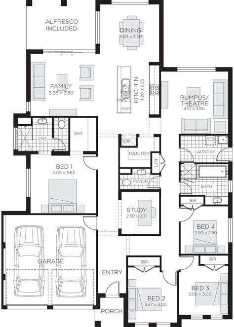 Stroud Home Design 4 Bedroom Floor Plans Rawson Homes Bungalow