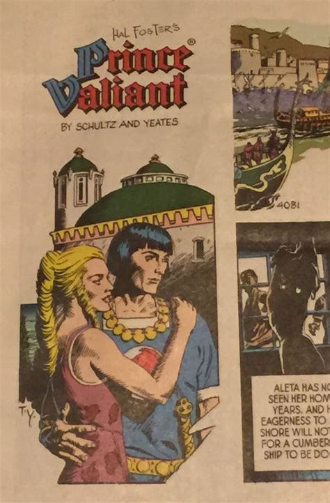 The Complete Prince Valiant Title Panelsupdated The Daily Cartoonist