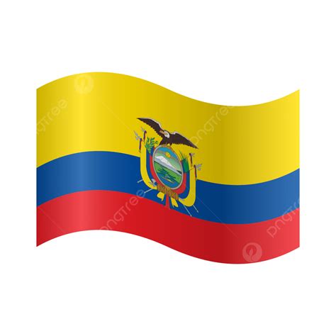 Vector Realistic Illustration Of Ecuador Flags Ecuador Flag Ecuador