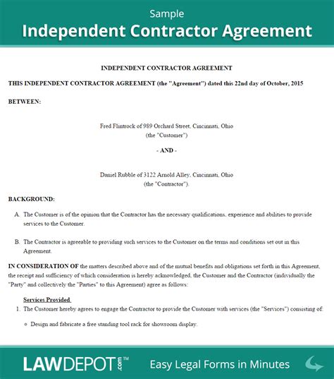Here's everything you need to know about the process. 1099 Independent Contractor Agreement | gtld world congress
