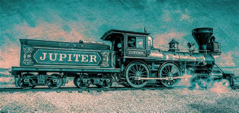 The Amazing Jupiter Abstract Train Photograph By Garry Gay