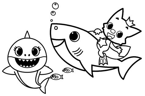 40+ Baby Shark coloring pages - Eventofy : Magazine & Communauté
