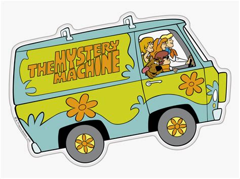 Scooby Doo Van Sticker Hd Png Download Kindpng